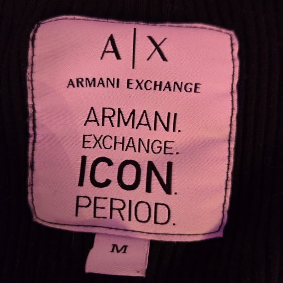 Armani Exchange ribbed Racer back tank BNWOT - Picture 5 of 6